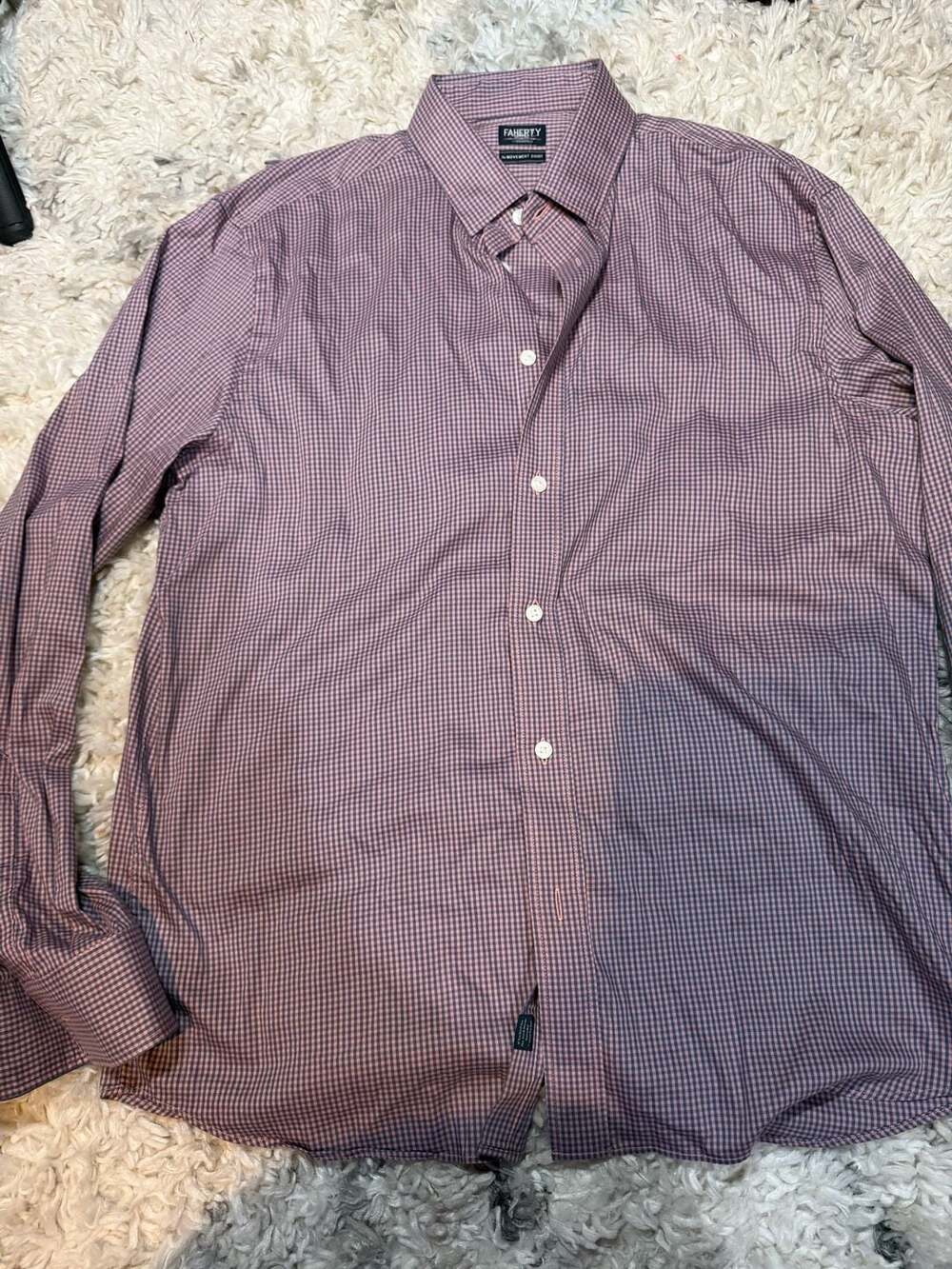 Faherty Reserve The Movement Shirt . Button down shirt